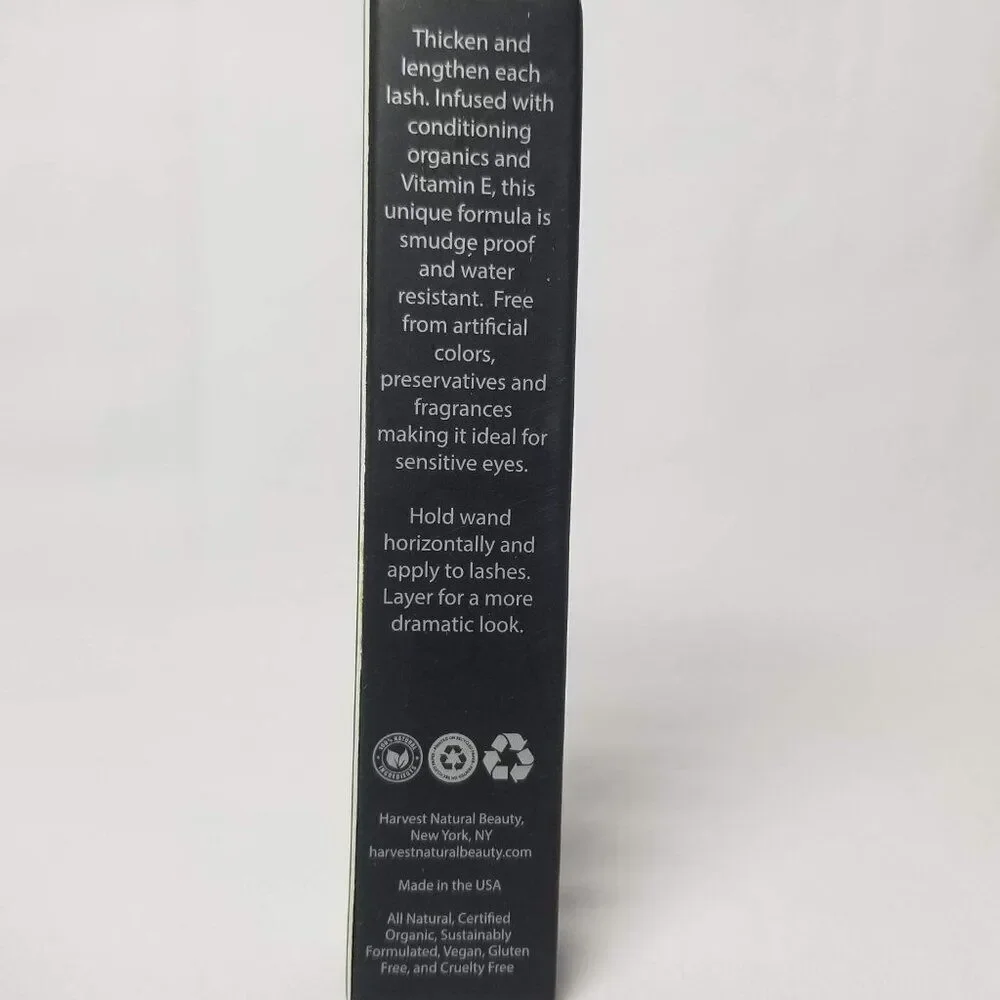 Harvest Natural Beauty - Lengthening Organic Mini Mascara - 099 Black